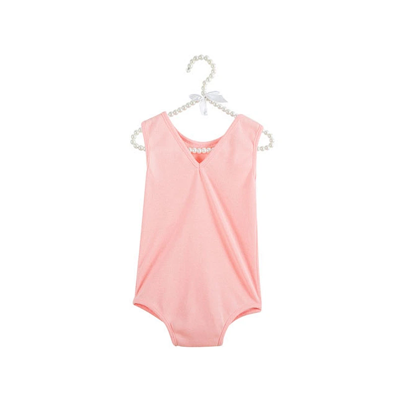2018 Hot Selling Soft Hand Touch Baby Girl Romper Pink Princess Dream Wholesale Baby Clothes