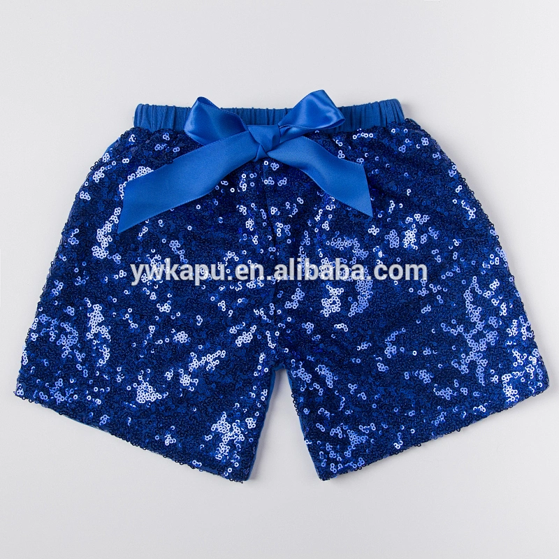 New arrival toddler casual kids wear boutique girl shiny Sequin Shorts