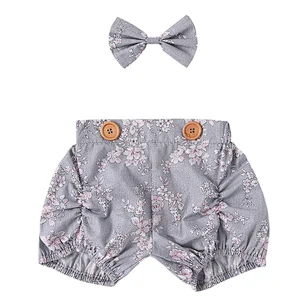 Hot sale children clothes baby girl clothing casual newborn baby shorts