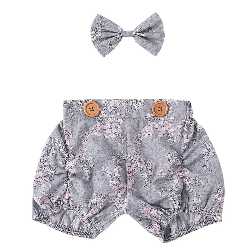 Hot sale children clothes baby girl clothing casual newborn baby shorts