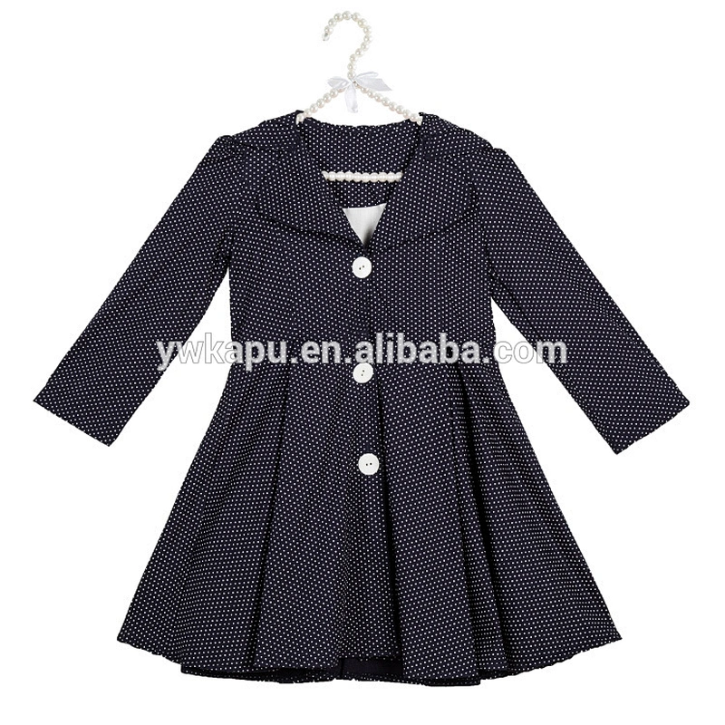 Elegant girl's floral coats 2018 spring floral thin coats for girl