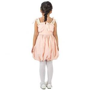 Factory Direct Selling Cute Kids Girls Lace Suspender Summer Bubble Dress