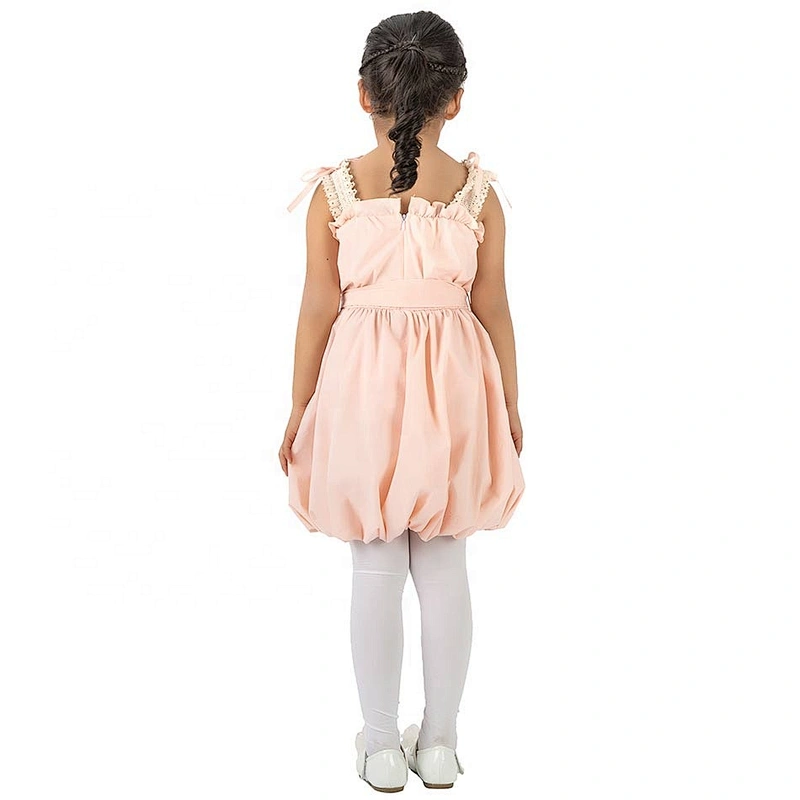 Factory Direct Selling Cute Kids Girls Lace Suspender Summer Bubble Dress