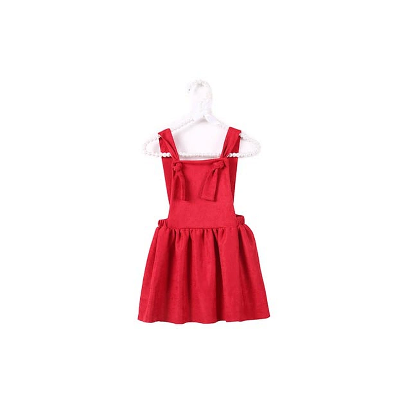 New Design Kids Clothes Christmas Color Jumper Skirt
