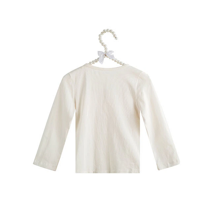 Baby Girl summer lace white shirt infant girls long sleeve cotton baby girl t-shirt