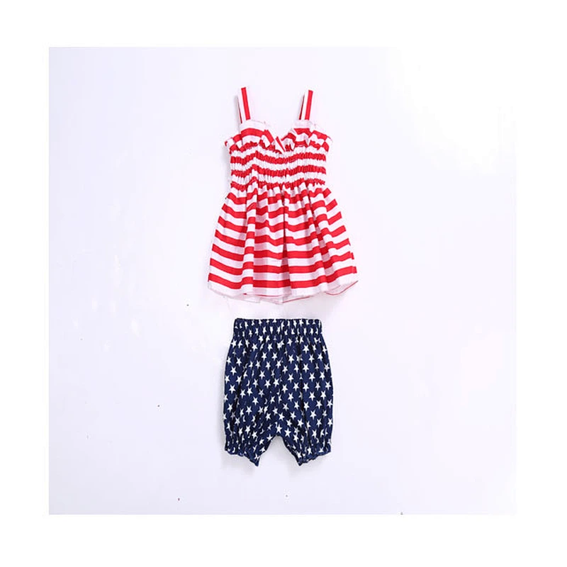 Trendy wholesale lovely baby clothes kids clothing set for girls boutique clothing sets