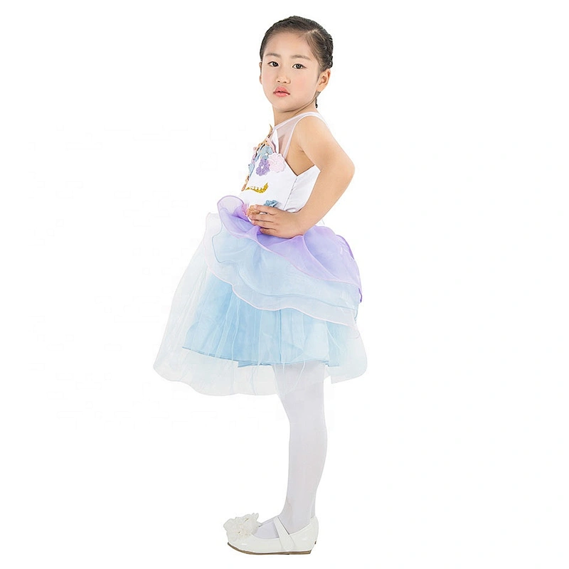Cheap and Fine Kids Girls Beautiful Fluffy Tulle Unicorn Tutu Dress