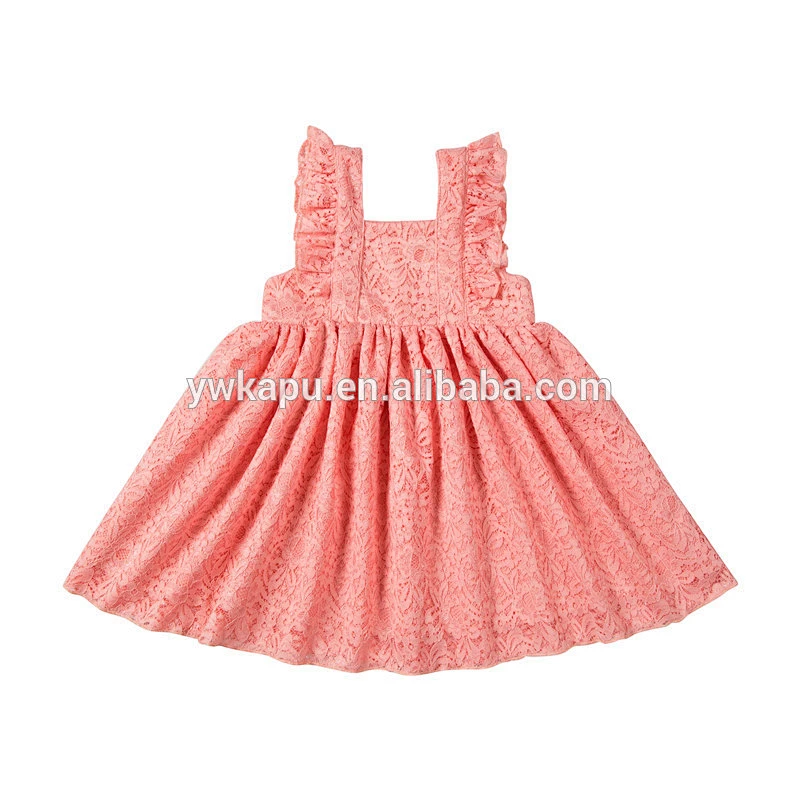 New style birthday baby dress for 0-4 years boutique summer dress from Yiwu Kapu