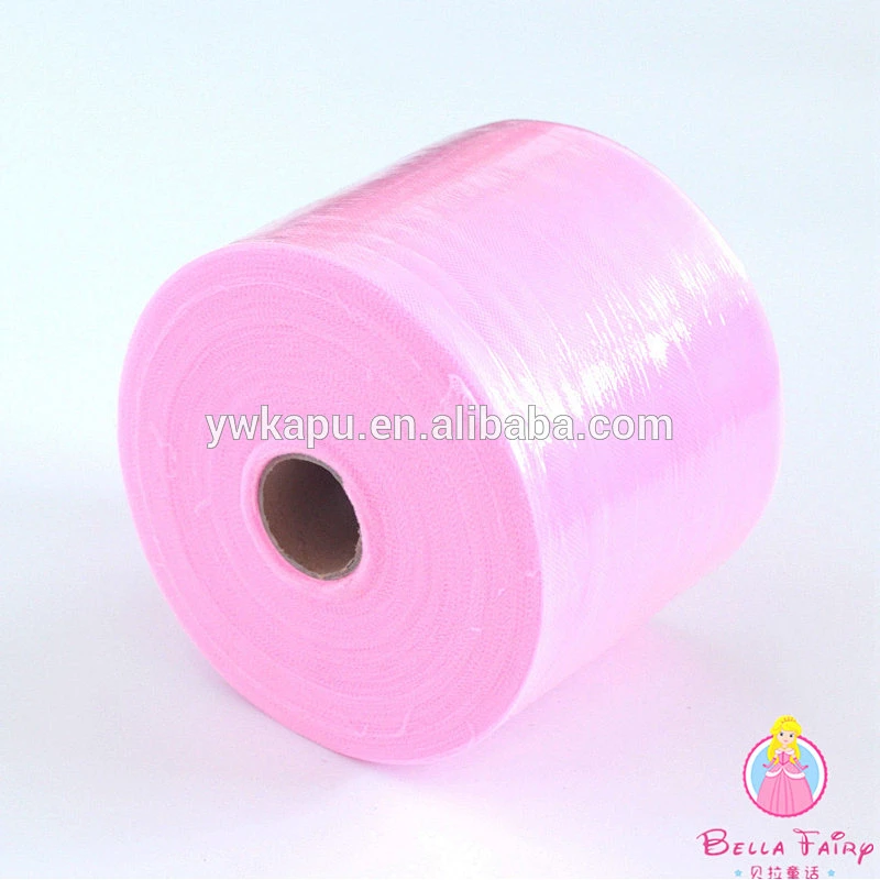 Wholesale good quality tutu tulle roll tulle purple fabric for fashion dress