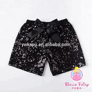 Wholesale children's boutique adult bulk baby sequin shorts baby clothes 2018