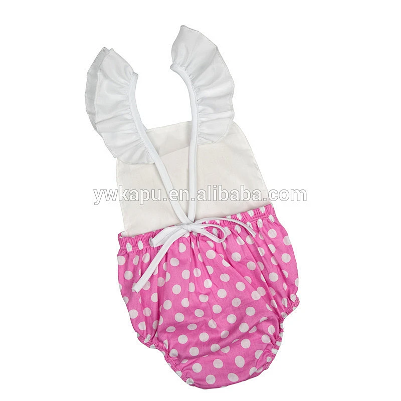 2018 trend products baby clothes sparkle halter baby romper fashion boutique girl clothing