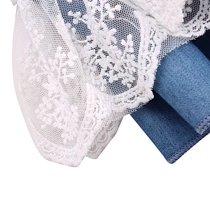 Best Quality Kid Cotton Trouser Infant Denim Short Baby Girl Lace Denim Shorts