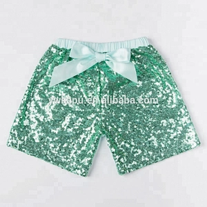 Top sale sequin short pants for toddler girl summer wear girls sparkle shorts