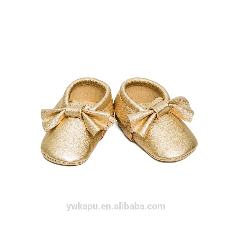 2018 new fashion newborn baby girl high quality small leather shoes