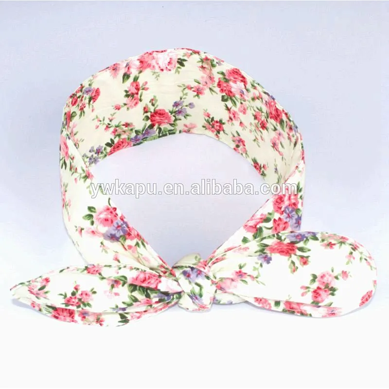Hot sale wholesale Flower Headband for Baby Girls, Lovely Polyester Toddler Headband, Newborn Headband