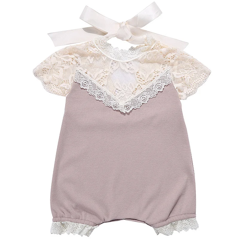 2018 new style baby clothes newborn baby clothes girl lace romper