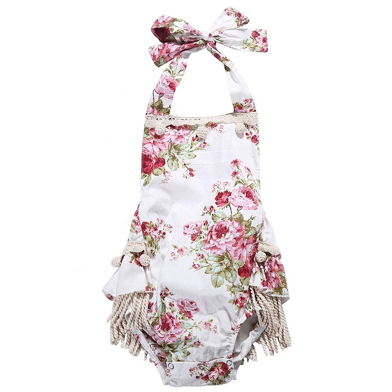 nice hot-selling exquisite infant floral romper