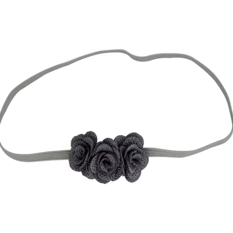Wholesale  Little Girls Hair Accessories Rose Flower Hair Accessories For Baby Girls