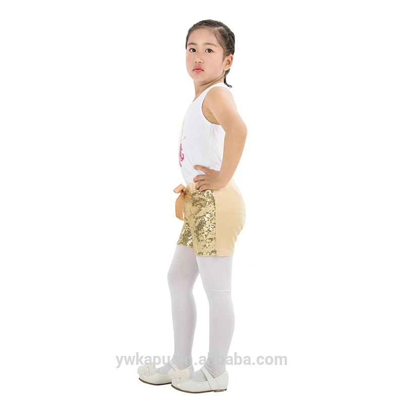 Hot sale tank top match sequin short little girls unicorn boutique outfit
