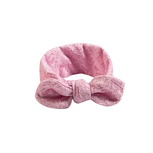 Hot Selling Baby Knitted  Big Bow Knot Cute Girl Headband