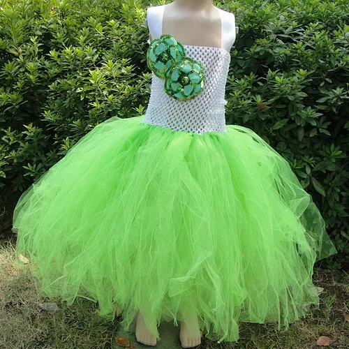 wholesaler 9' crochet tutus with two flowers