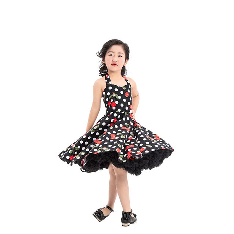 Kids Frock Designs Pictures Lovely Infant Girls Fruit Cherry Print Summer Dress Latest Children Dress