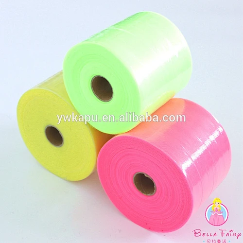 Wholesale good quality tutu tulle roll tulle purple fabric for fashion dress