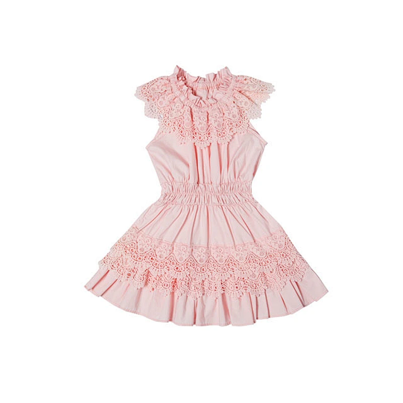 2018 Summer  Baby Girl Fashion Party  Flower Princess Wedding Tunic Dresses