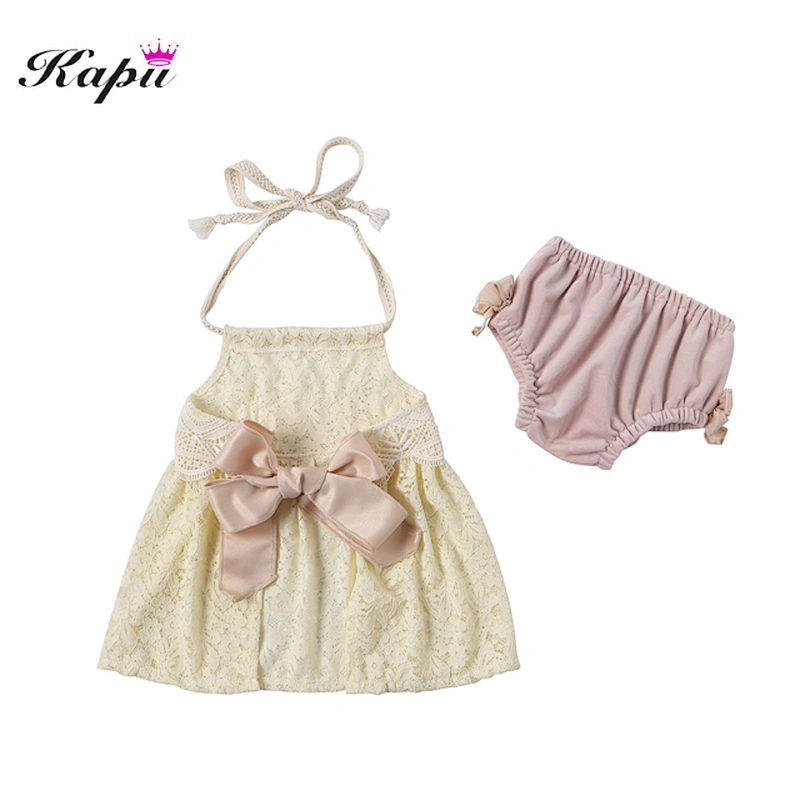 Wholesale Baby Girl Boutique Clothing Set 2 Pieces Set Lovely Baby Girls Summer Outfits