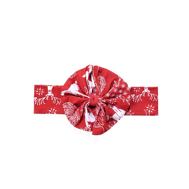 Festive Christmas Candy Cane Print Girls Headband for Christmas Party