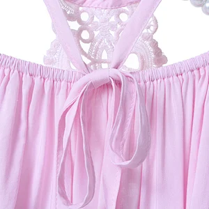 High Quality Summer Baby Girl's Off Shoulder Cotton  Tunic Top T-shirt