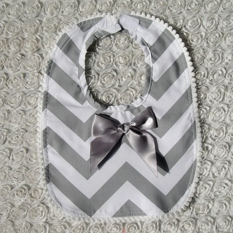 New arrival soft fancy baby bibs with snaps