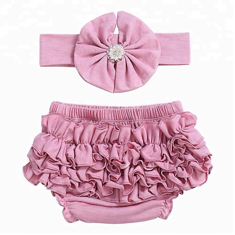 2018 New arrival baby clothes wholesale cotton baby bloomers for kids