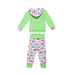 Wholesale Cute Baby Girls Christmas Outfits Kids Christmas Clothing Set