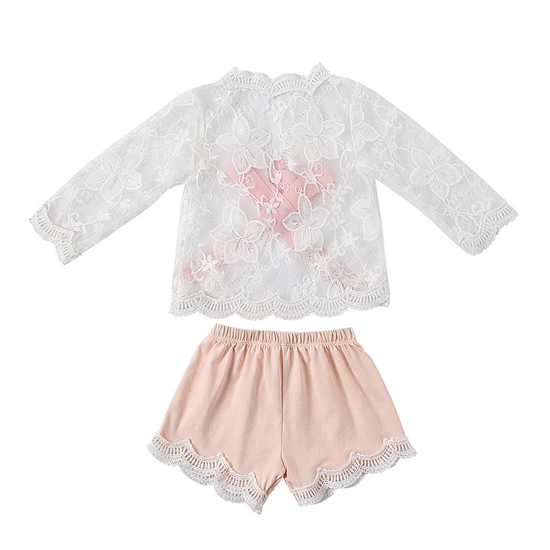 Hot summer wholesale baby girl outfit sets tank top  2pcs clothes set