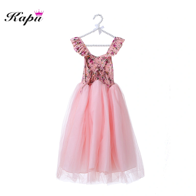 New styles Flower Girl Dress polyester for 3 year girl party dress