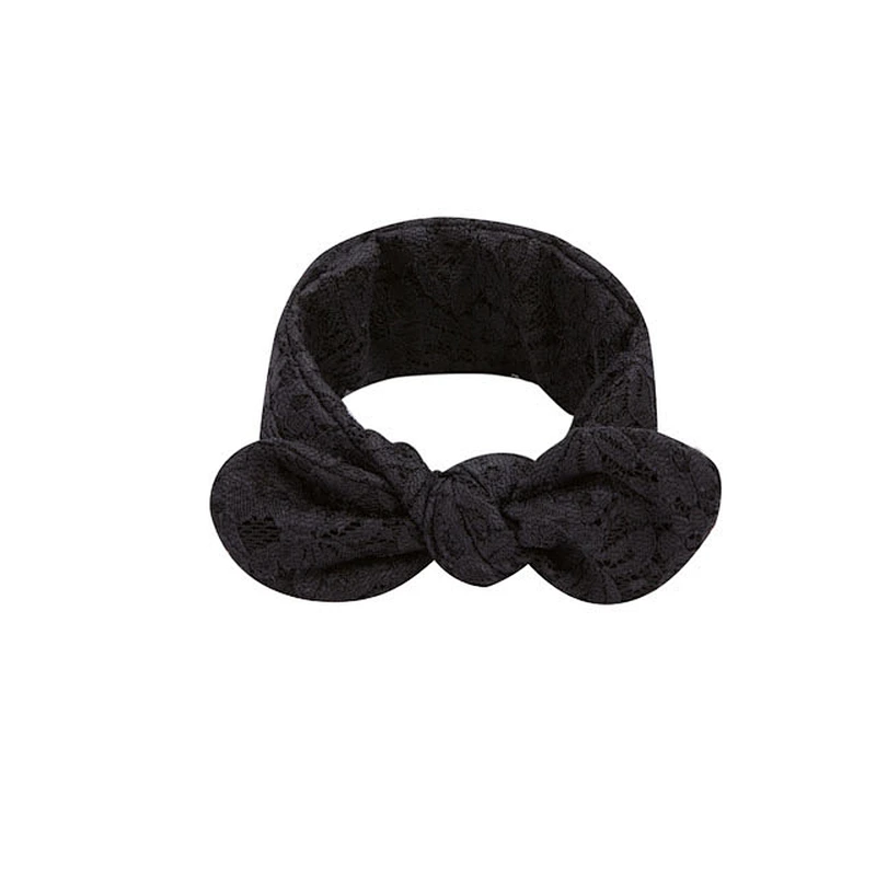 Hot Selling Baby Knitted  Big Bow Knot Cute Girl Headband