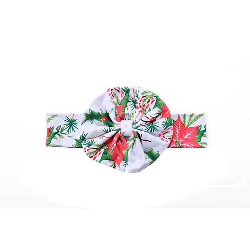 2018 Christmas Party Colorful Girls Headband with Custom Print
