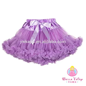 Wholesale Baby Girls Chiffon Fluffy Pettiskirts Ballet Dance Wear Pettiskirt