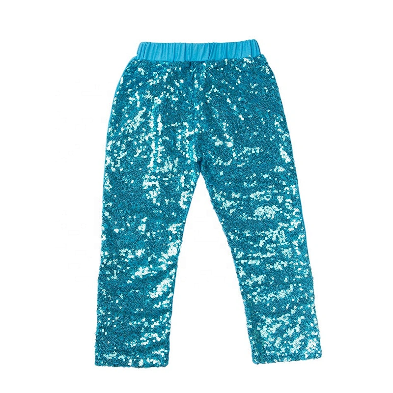 Factory Wholesale Beautiful Baby Pants Leggings Hot Pink Sequin Pants