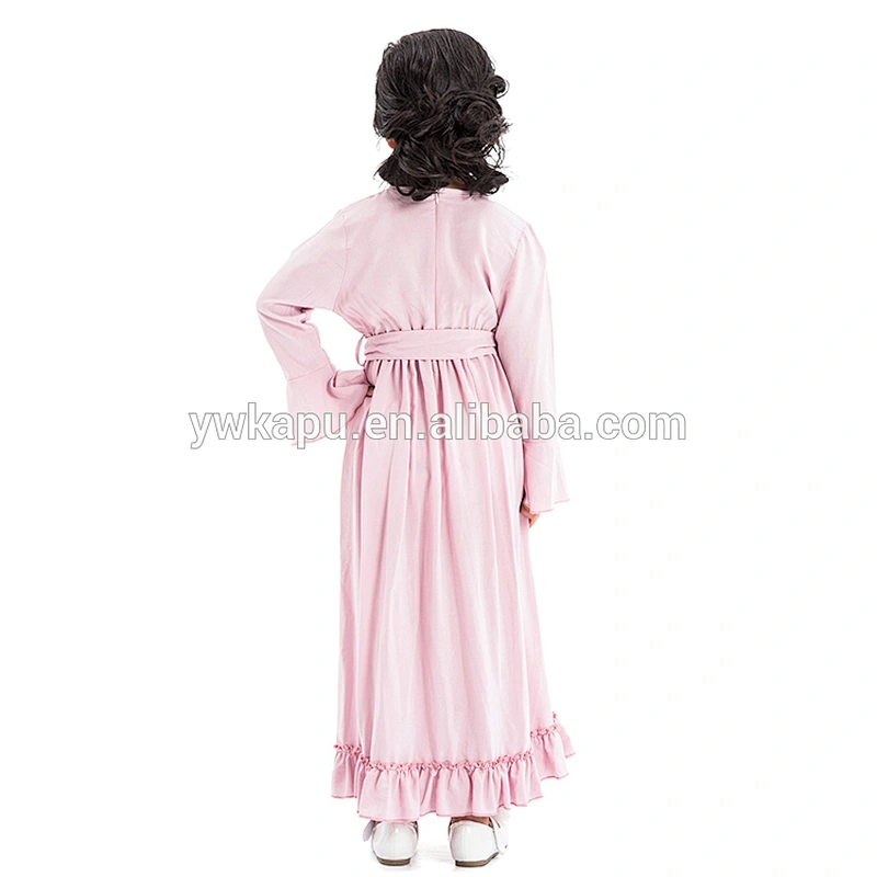 2018 child dress wholesale stylish spring infant boutique baby girl ruffle maxi dress