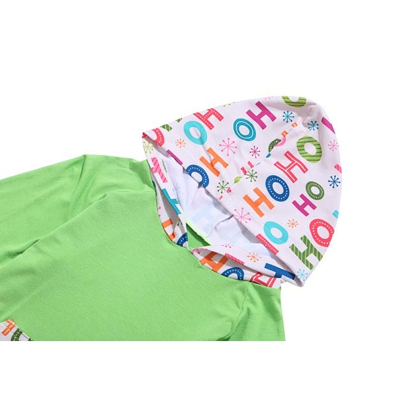 2018 Hot Sale Kids Boutique Christmas Hooded Outfit
