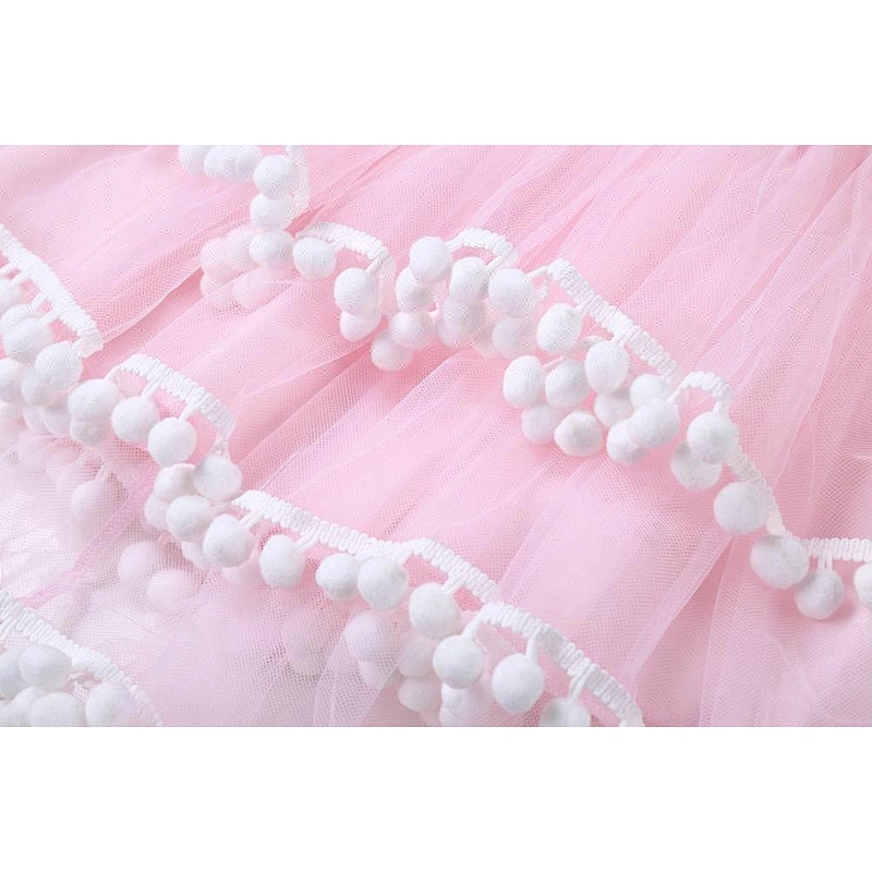 New list pink tutu with pompom and flutter sleeve shirt unicorn first birthday party outfit
