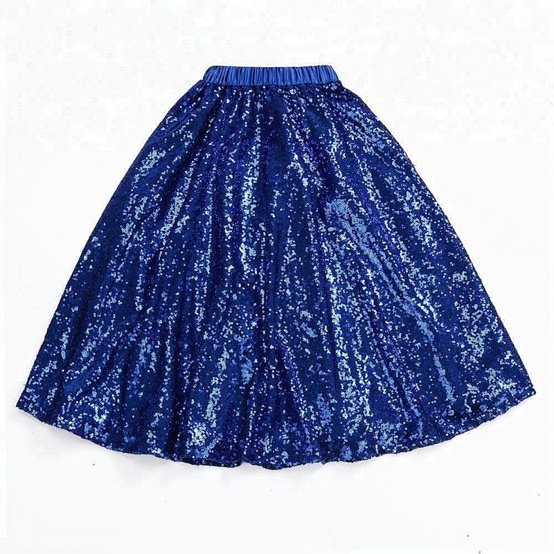 2018 Summer baby girls tops designs match sequin dance skirt boutique 4th of July outfit
