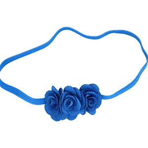 Wholesale  Little Girls Hair Accessories Rose Flower Hair Accessories For Baby Girls