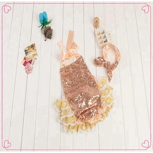 Wholesale sequin custom made jumpsuit baby romper set from china baby product
