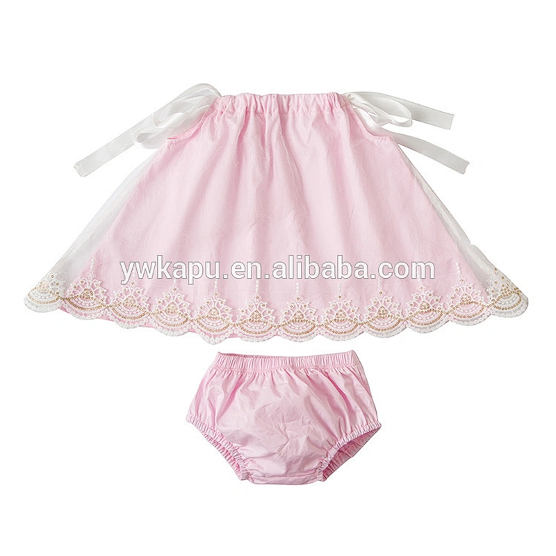 Cute pink Kids Boutique toddler girl Outfits newborn baby clothes set