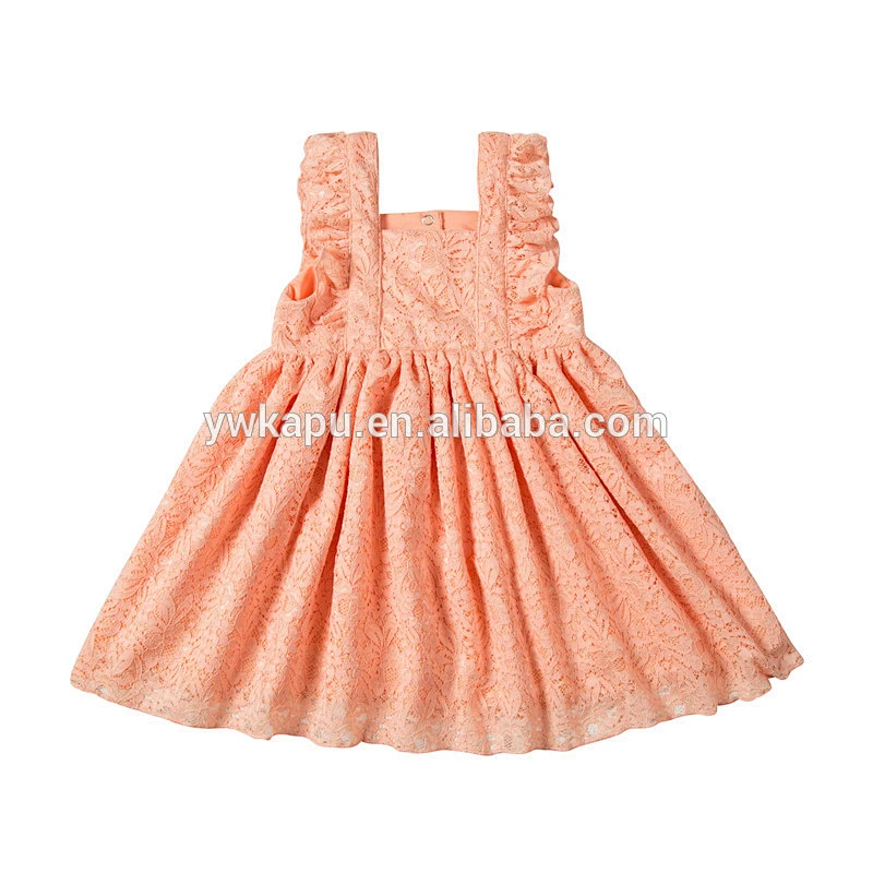 New style birthday baby dress for 0-4 years boutique summer dress from Yiwu Kapu