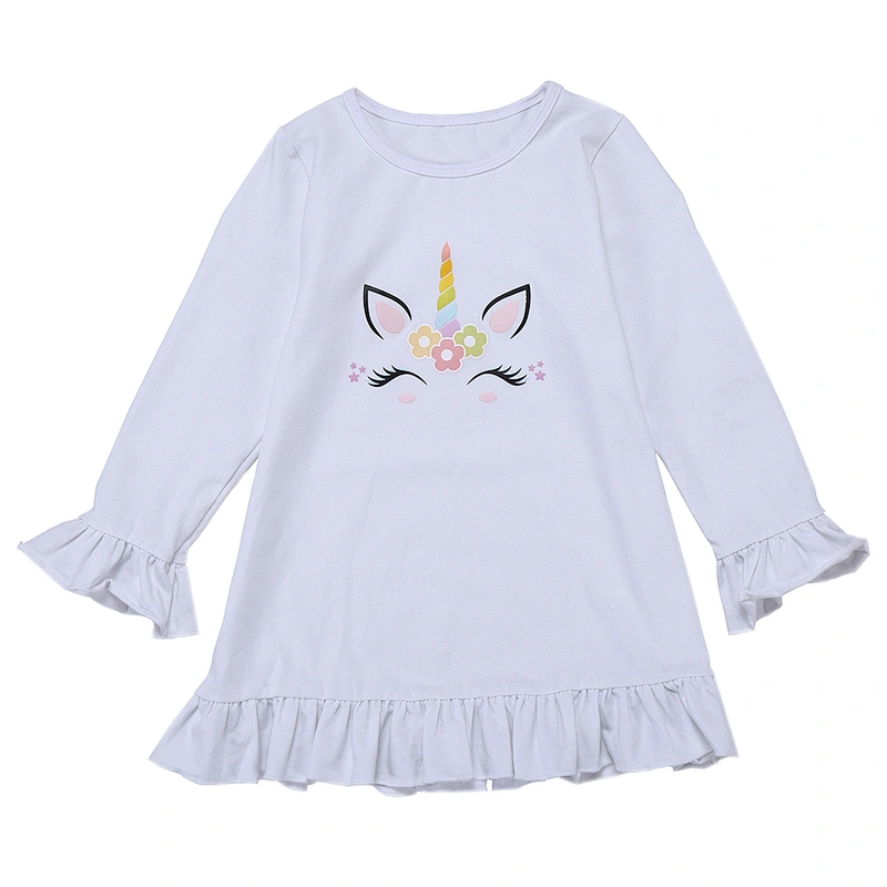 Wholesale Children Clothing Cute Baby Girl Long Sleeve T-Shirt Toddler Blank Tank top