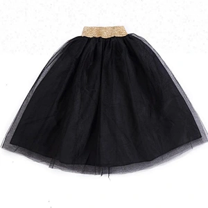 Stylish Princess Birthday Party Ballet Sequins Skirt Fluffy Girls Tutu Dress